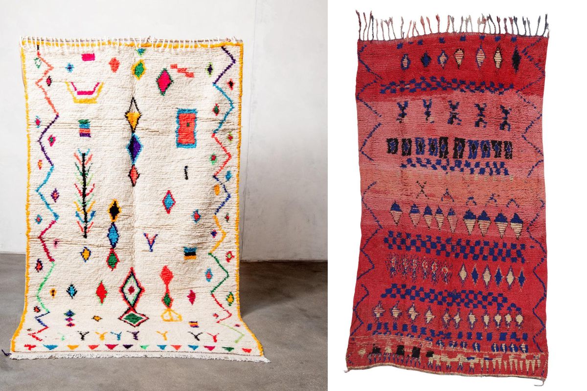Azilal vs Boujad Rug: How to Tell Them Apart