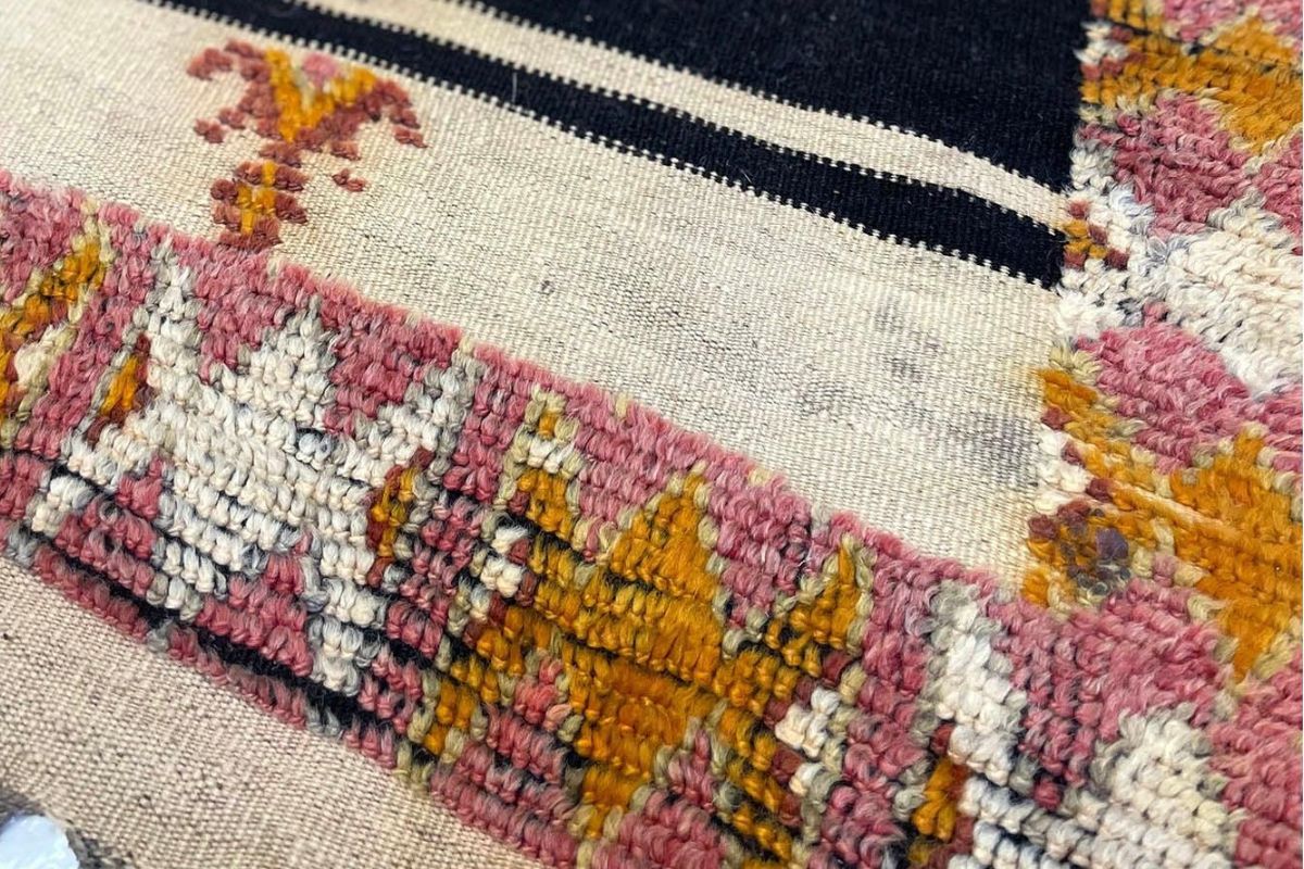 Glaoui Rug: The Three-Technique Moroccan Weave